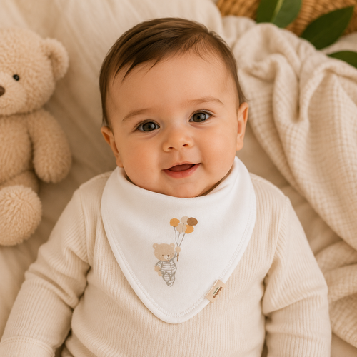 Ballon Bear Yenidoğan Önlük Seti