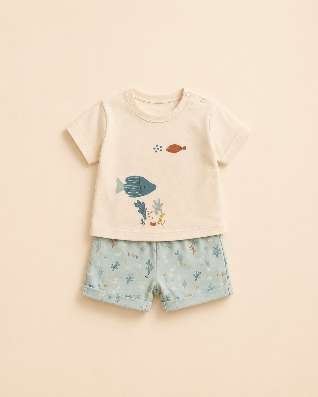 🌊 Ocean Breeze Yazlık Bebek Takımı