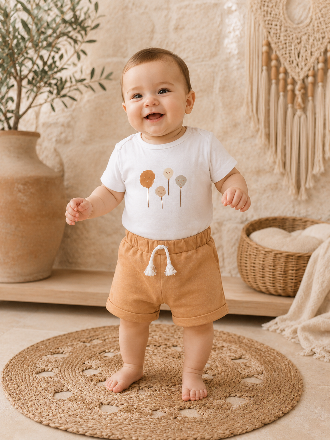 🍯Ballon Bear Yazlık Bebek Takımı