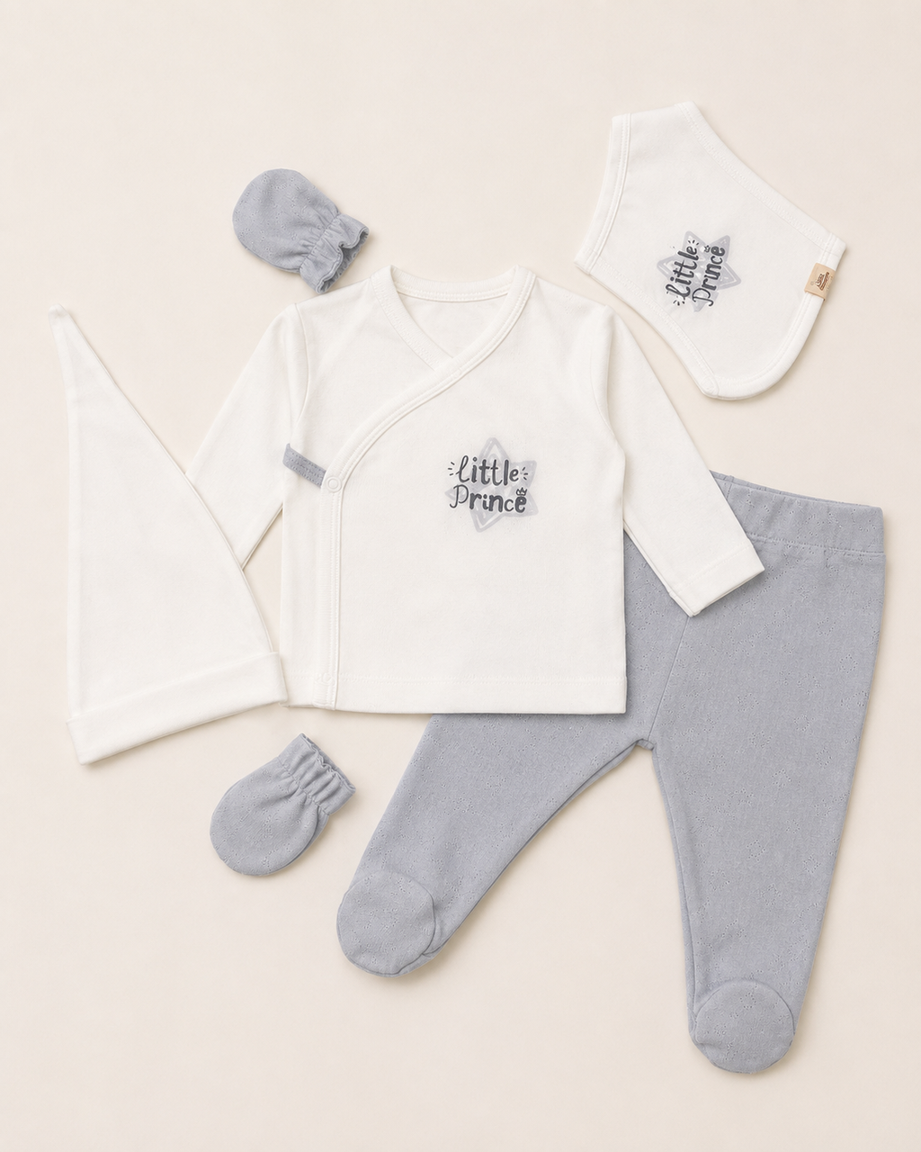 Little Prince 5 Parça Yenidoğan Hastane Çıkış Seti