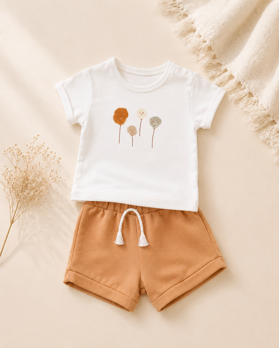 🍯Ballon Bear Yazlık Bebek Takımı