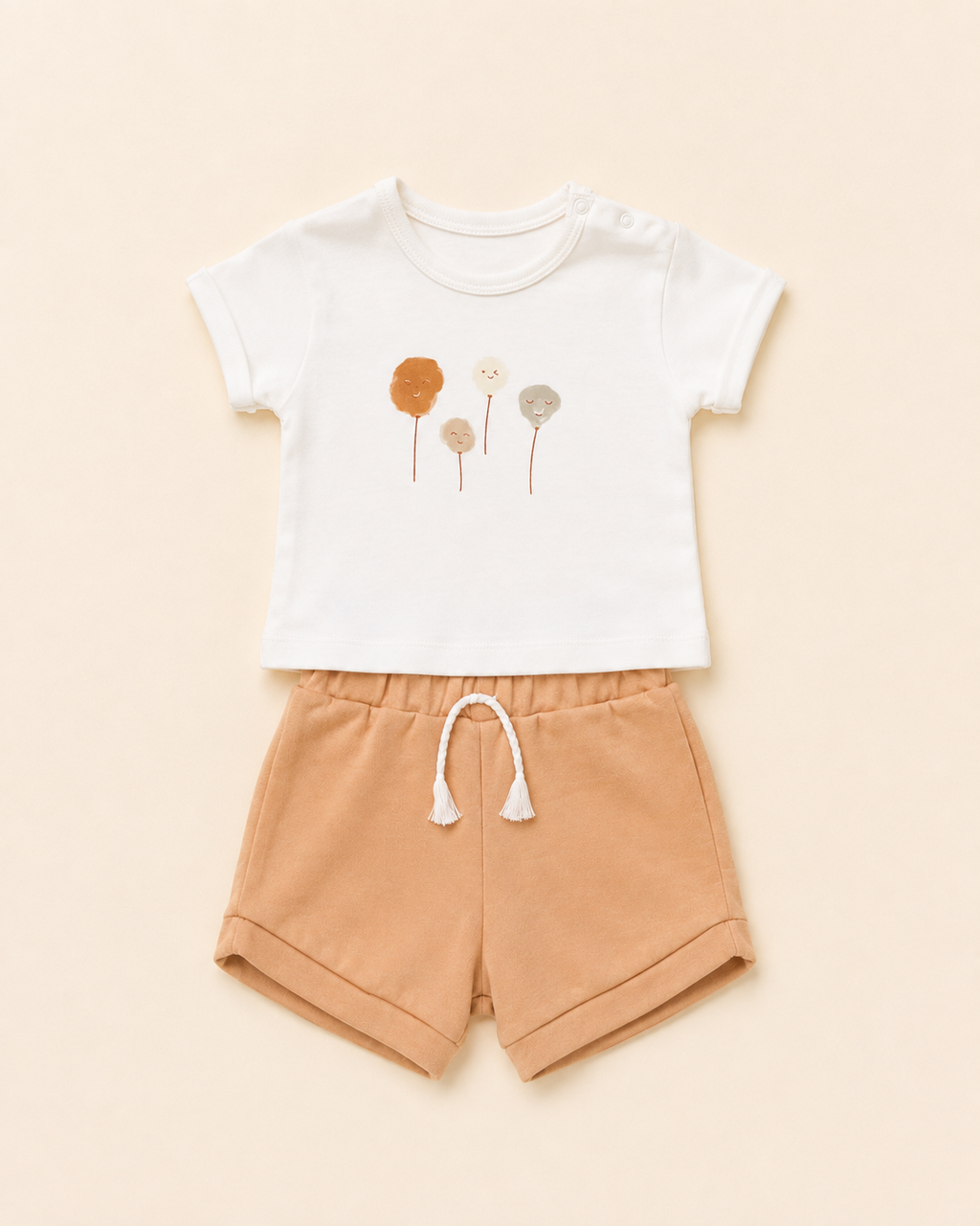 🍯Ballon Bear Yazlık Bebek Takımı