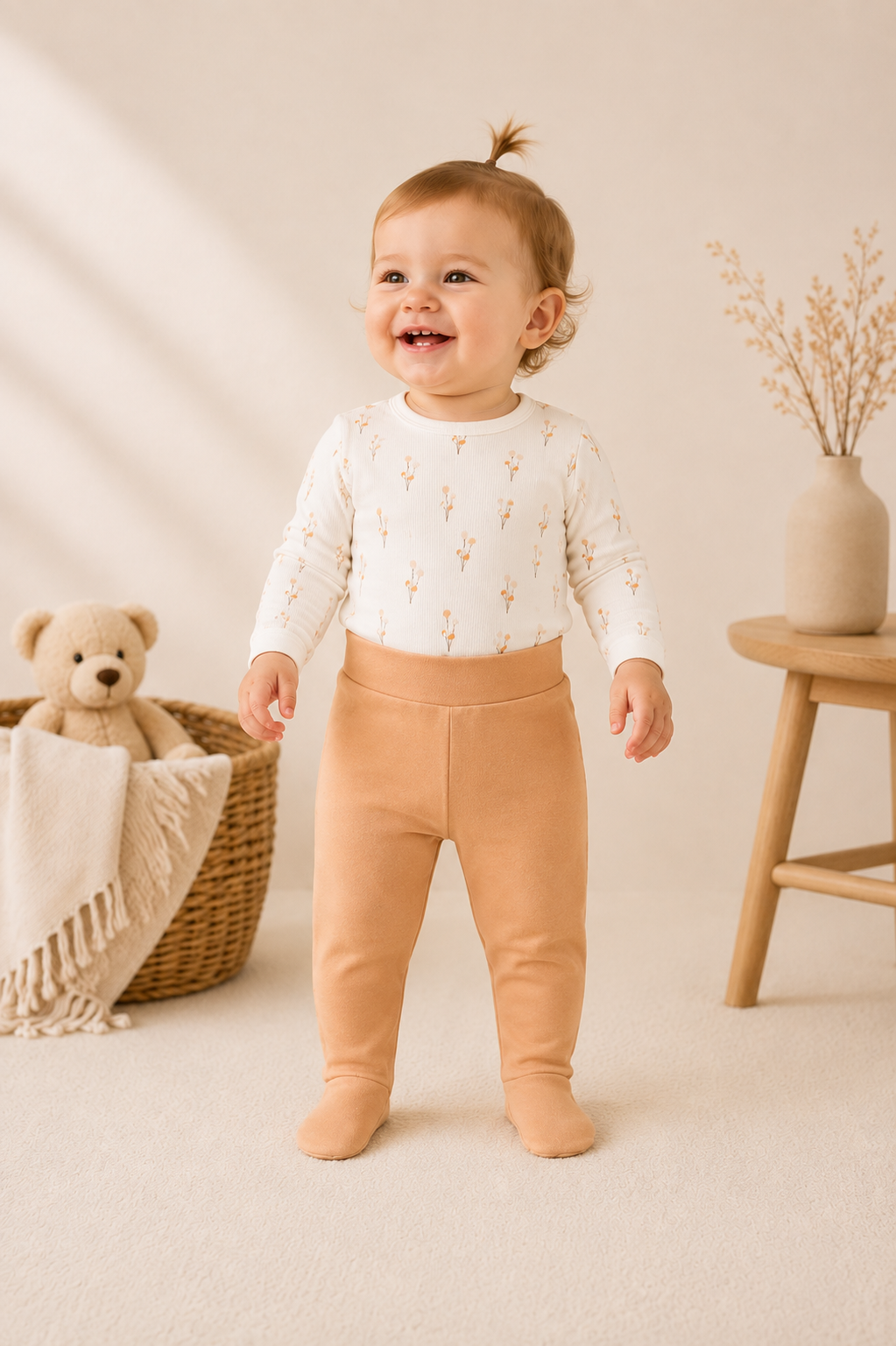 Organic Soft Patikli Bebek Alt Seti
