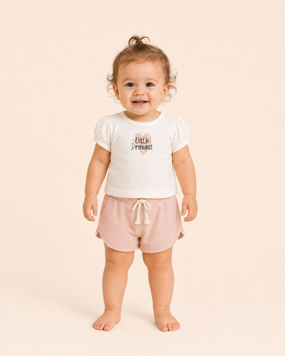 Little Princess Şortlu 2'li Bebek Takımı