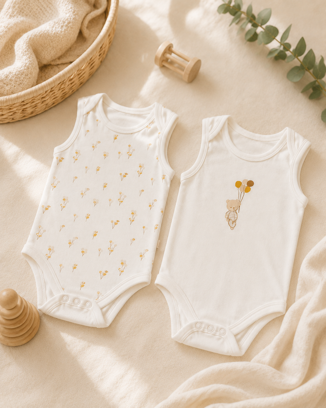 Balloon Bear Organik Atlet Body Seti