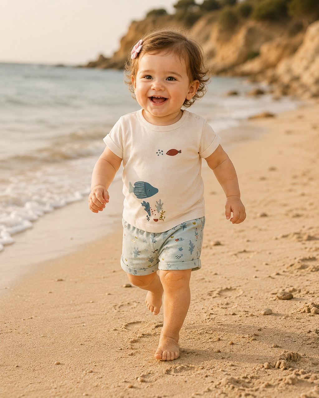 🌊 Ocean Breeze Yazlık Bebek Takımı