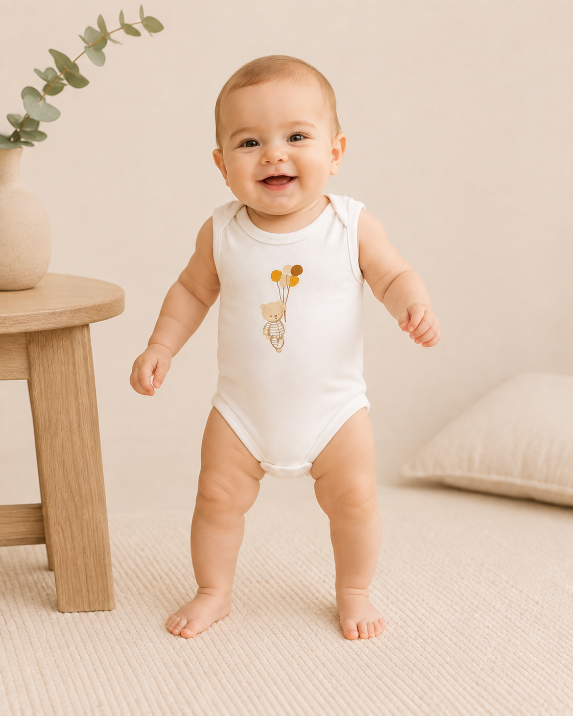 Balloon Bear Organik Atlet Body Seti